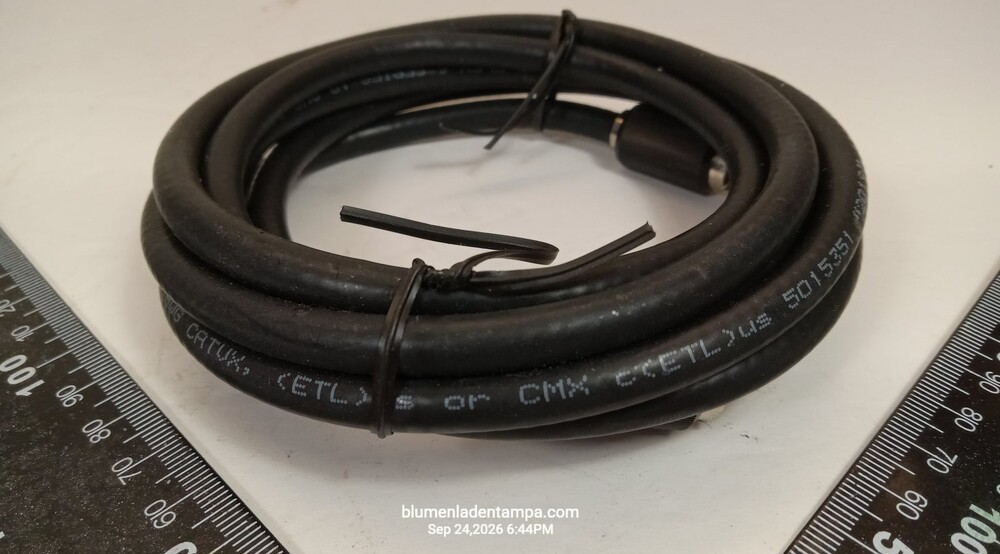 Pro-Grade RG6 Coaxial Cable with Weatherproof Connectors - 3ft